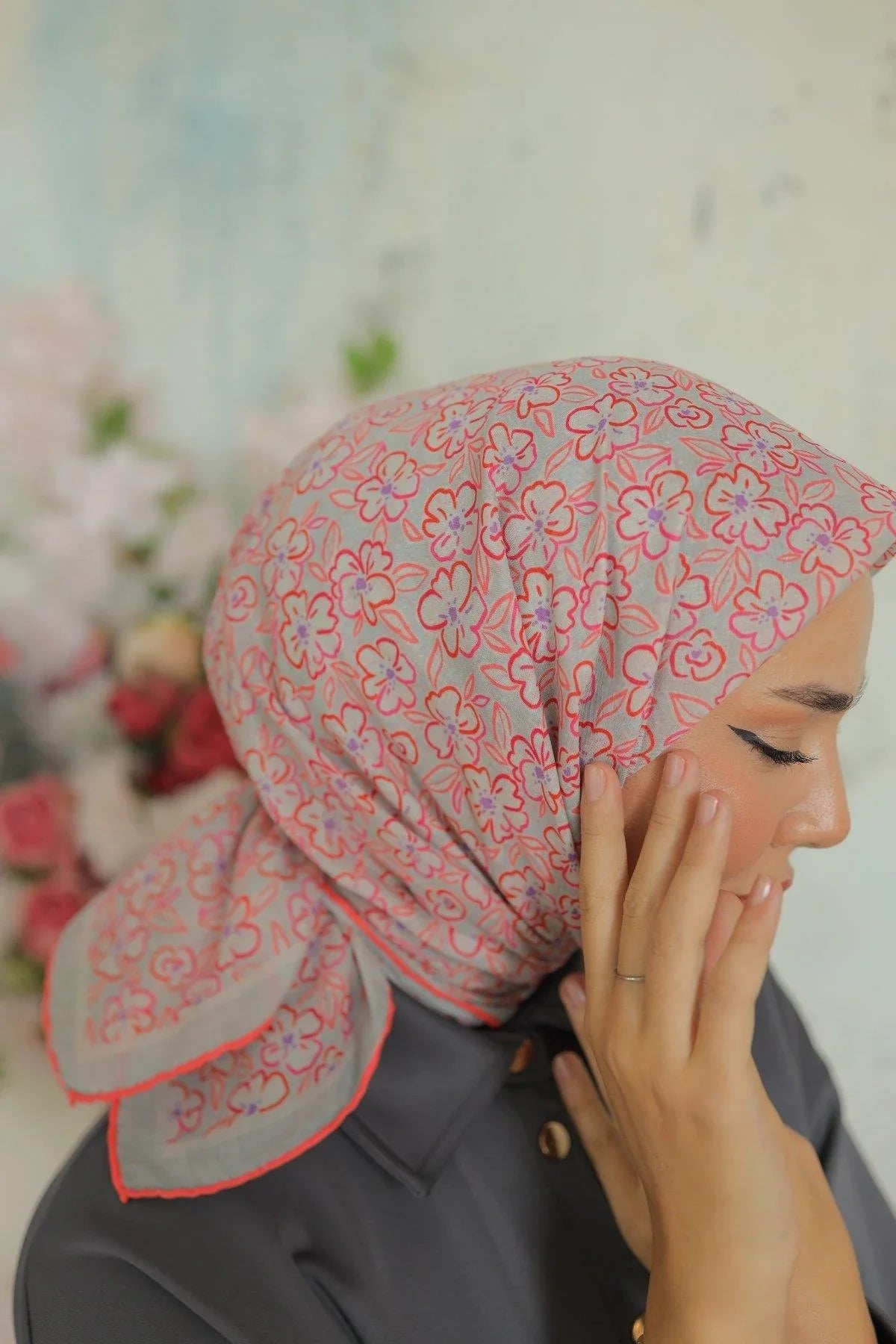 Silk Home Soft Eşarp 73063-15 - İthalesarponline.com