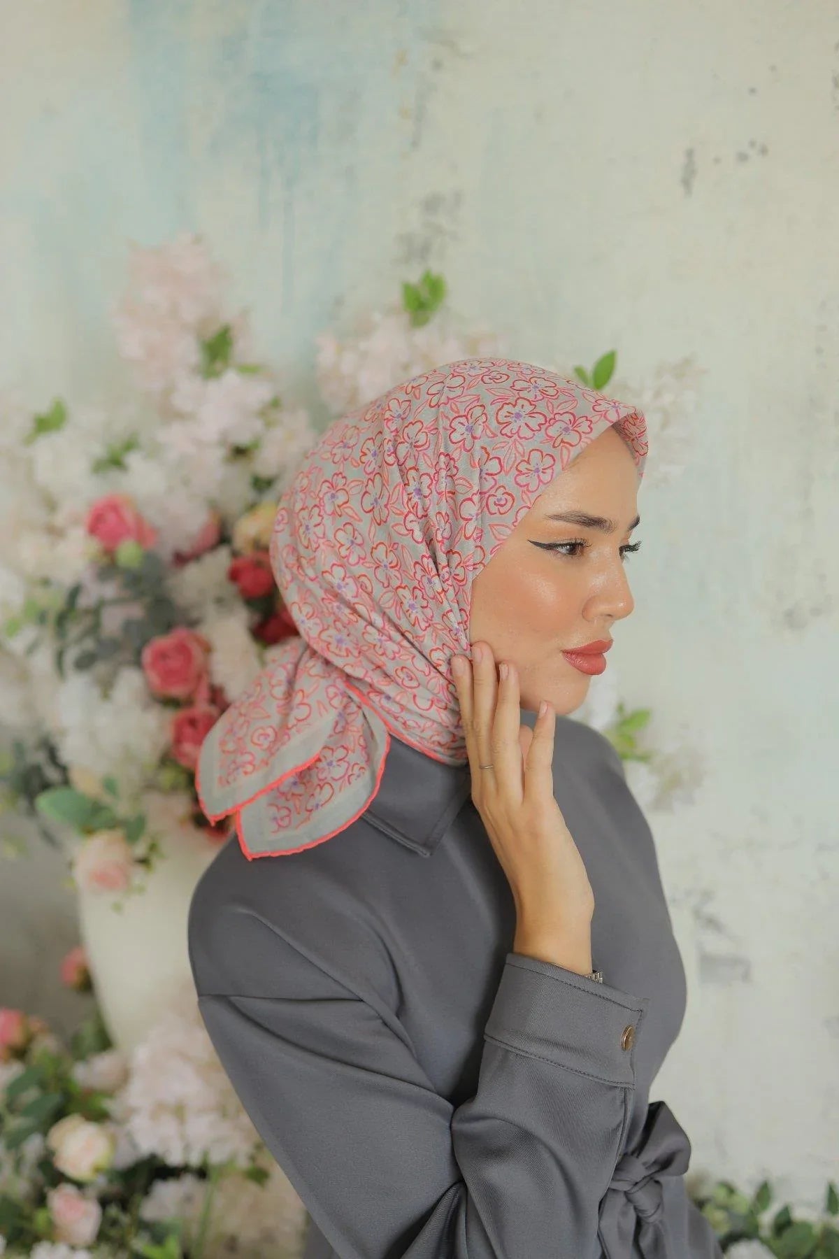 Silk Home Soft Eşarp 73063-15 - İthalesarponline.com