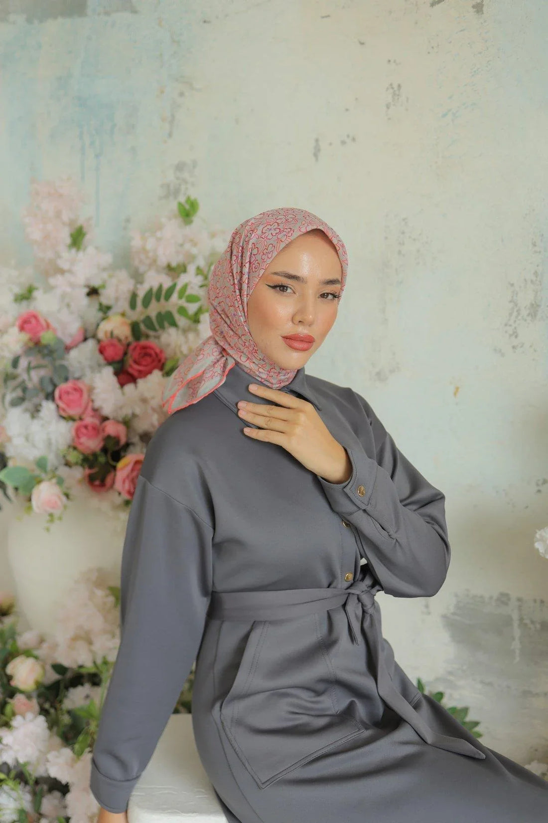 Silk Home Soft Eşarp 73063-15 - İthalesarponline.com
