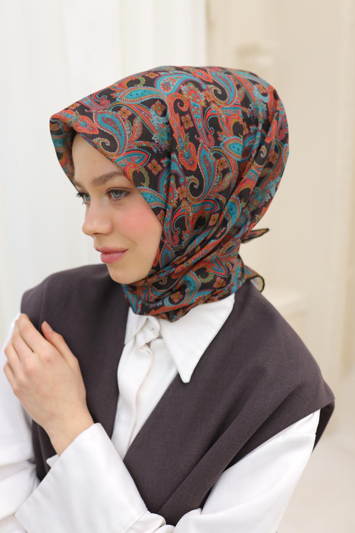 Silk Home Soft Eşarp 73078-16 - İthalesarponline.com