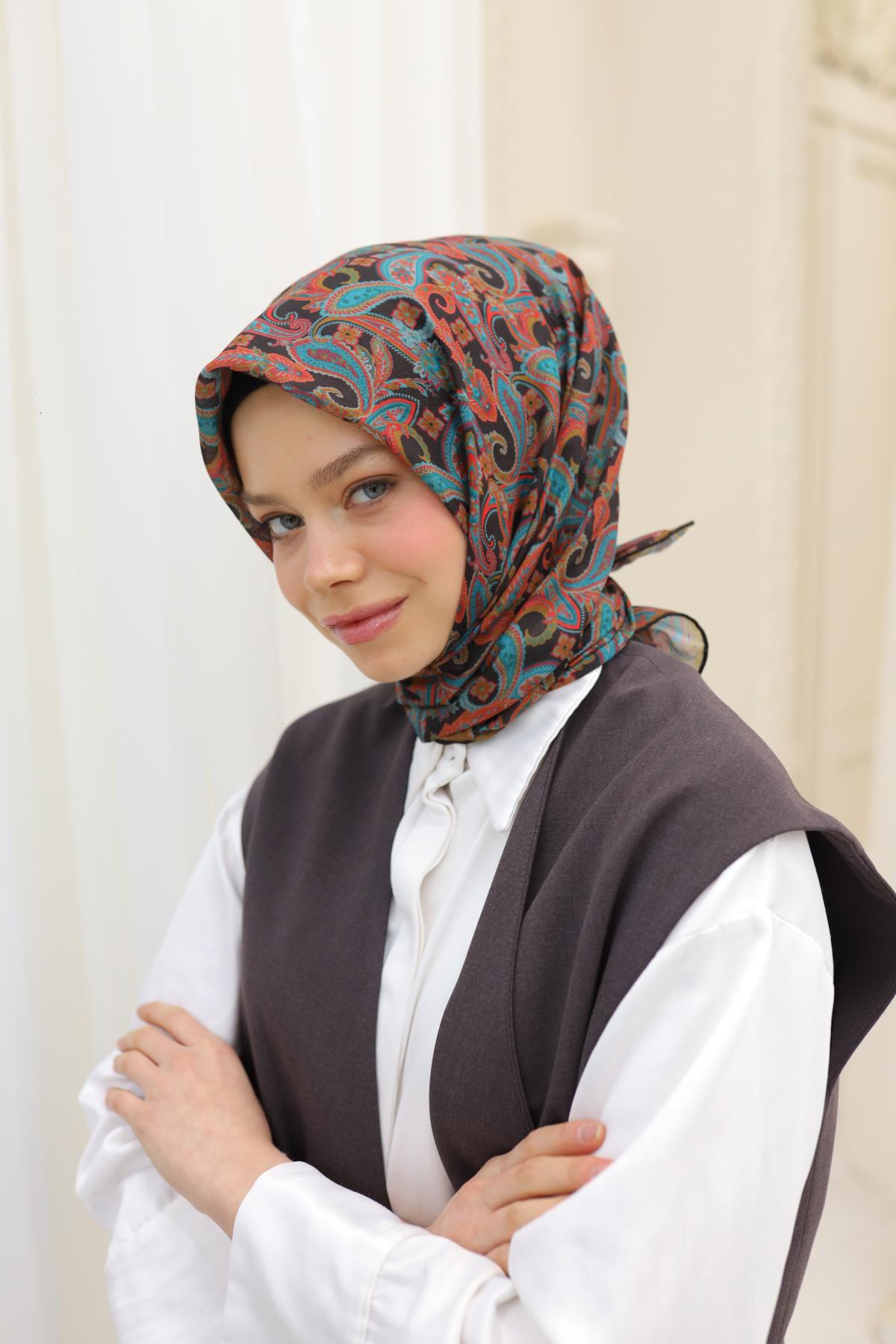 Silk Home Soft Eşarp 73078-16 - İthalesarponline.com