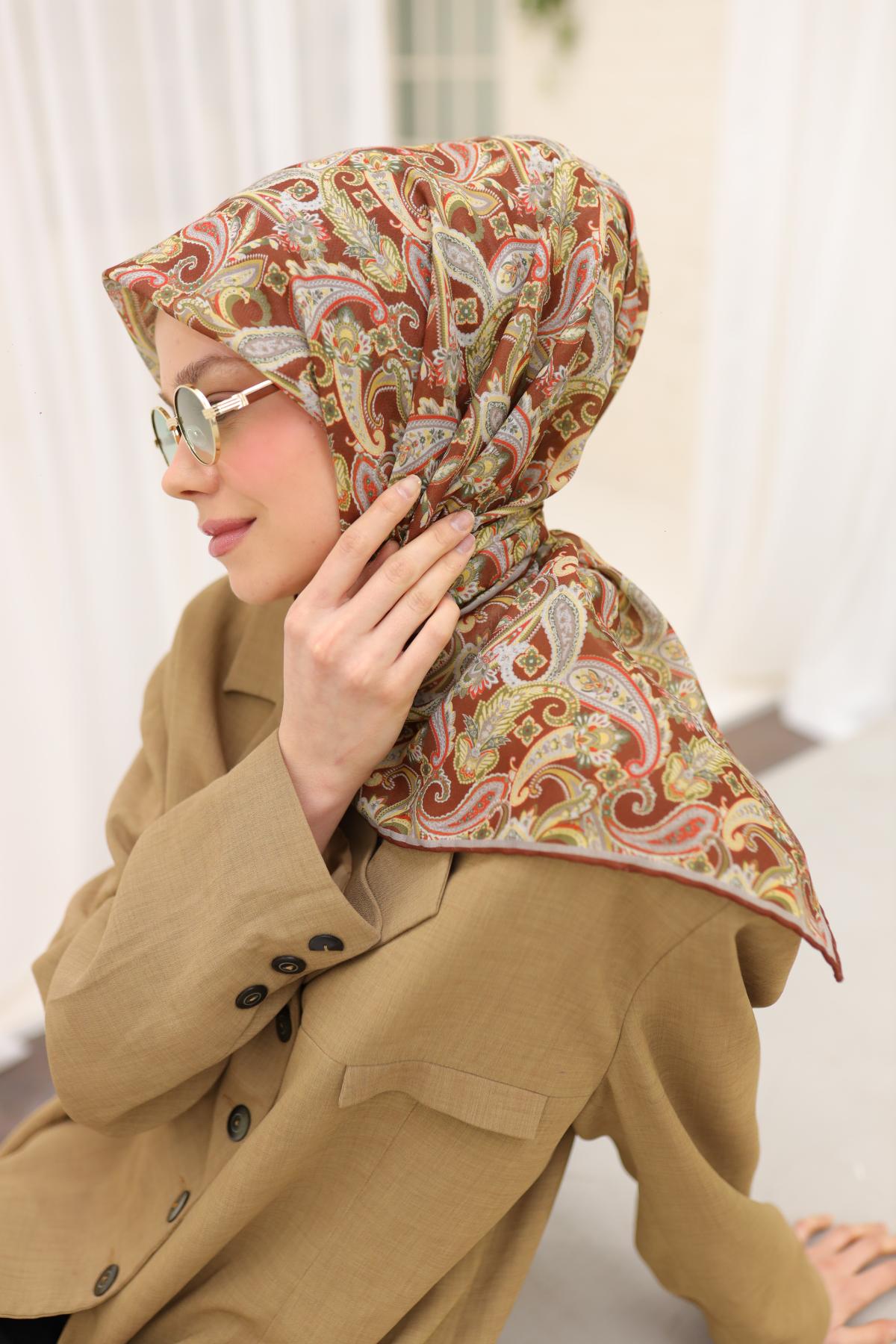 Silk Home Soft Eşarp 73078-17 - İthalesarponline.com