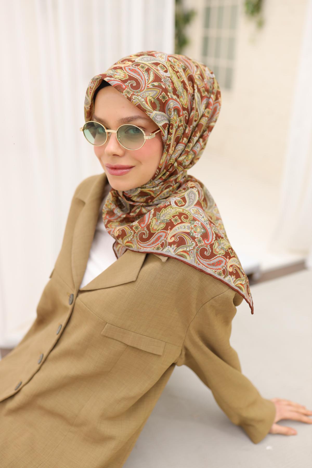 Silk Home Soft Eşarp 73078-17 - İthalesarponline.com