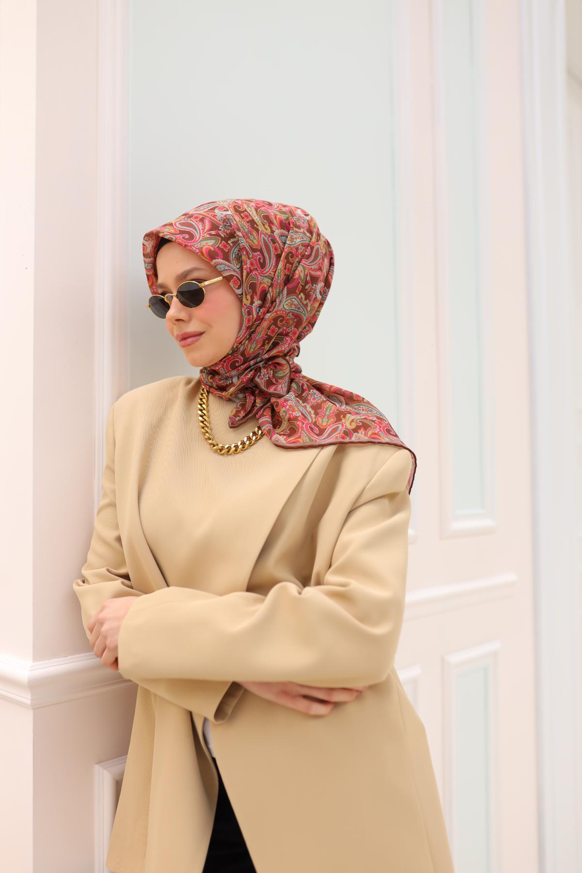 Silk Home Soft Eşarp 73078-18 - İthalesarponline.com