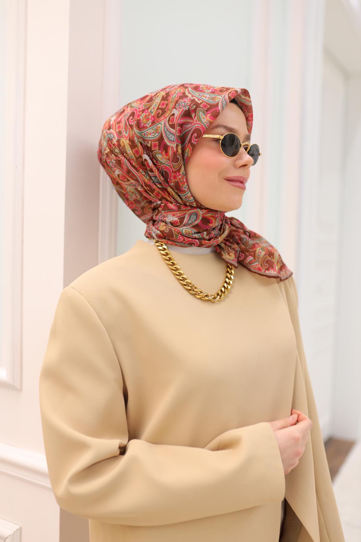 Silk Home Soft Eşarp 73078-18 - İthalesarponline.com