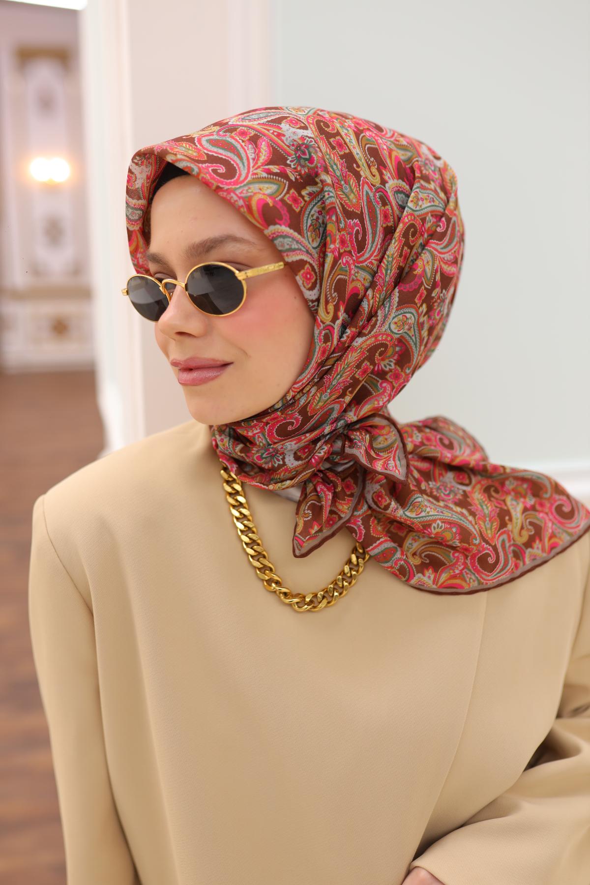 Silk Home Soft Eşarp 73078-18 - İthalesarponline.com