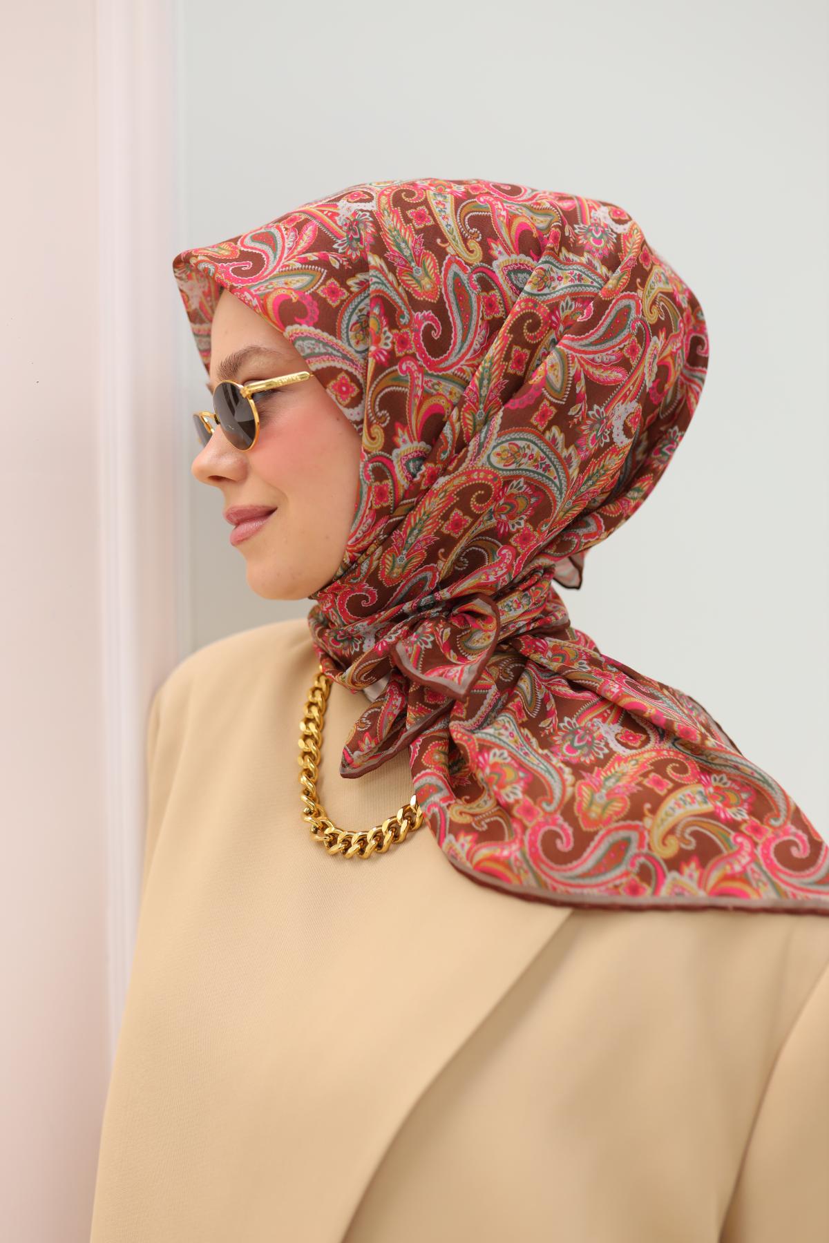 Silk Home Soft Eşarp 73078-18 - İthalesarponline.com