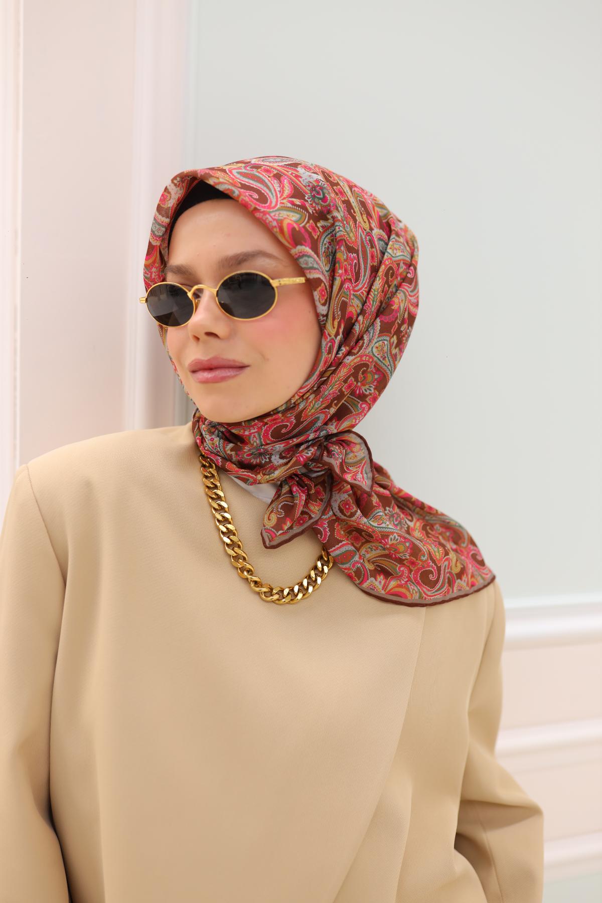 Silk Home Soft Eşarp 73078-18 - İthalesarponline.com
