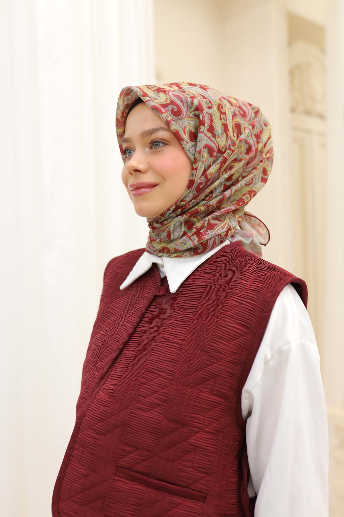 Silk Home Soft Eşarp 73078-19 - İthalesarponline.com
