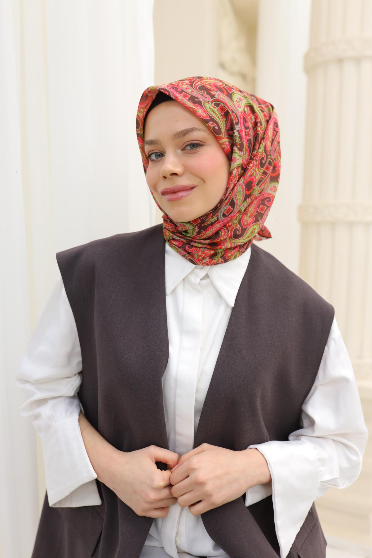 Silk Home Soft Eşarp 73078-20 - İthalesarponline.com