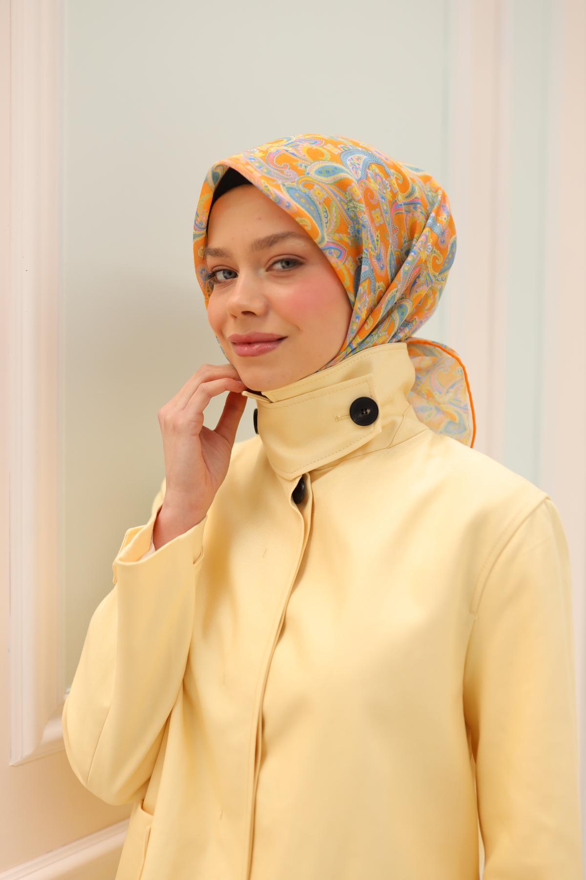Silk Home Soft Eşarp 73078-21 - İthalesarponline.com