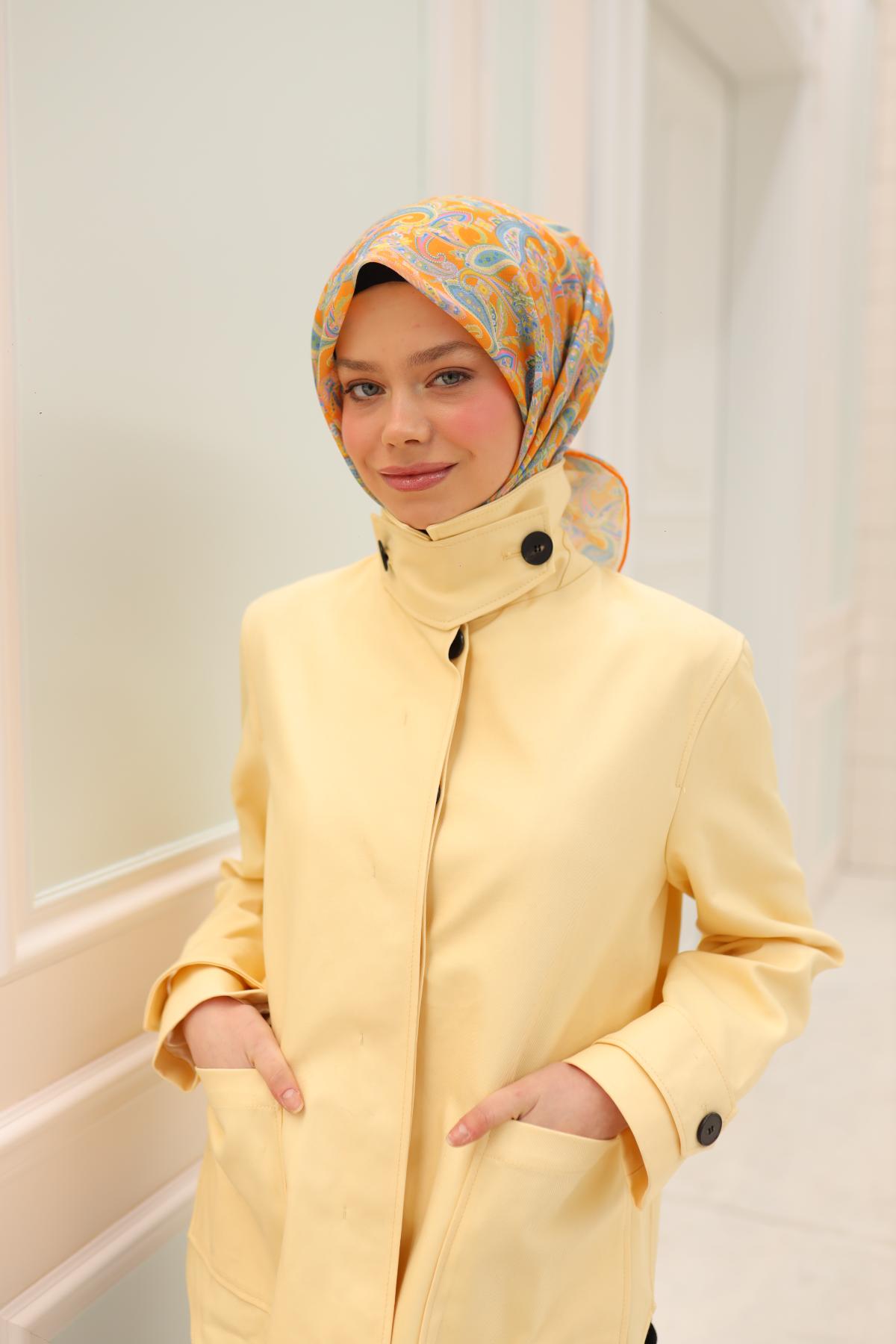 Silk Home Soft Eşarp 73078-21 - İthalesarponline.com
