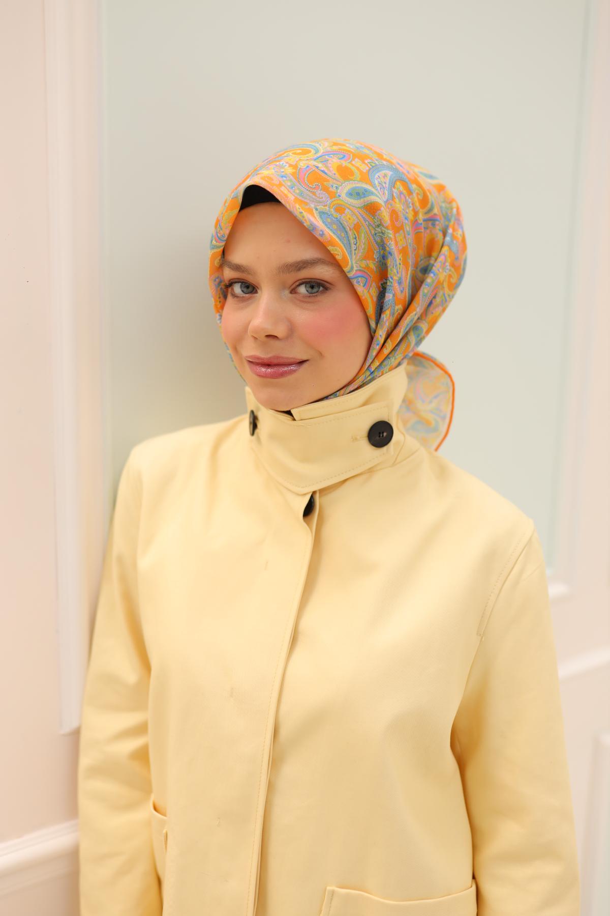 Silk Home Soft Eşarp 73078-21 - İthalesarponline.com