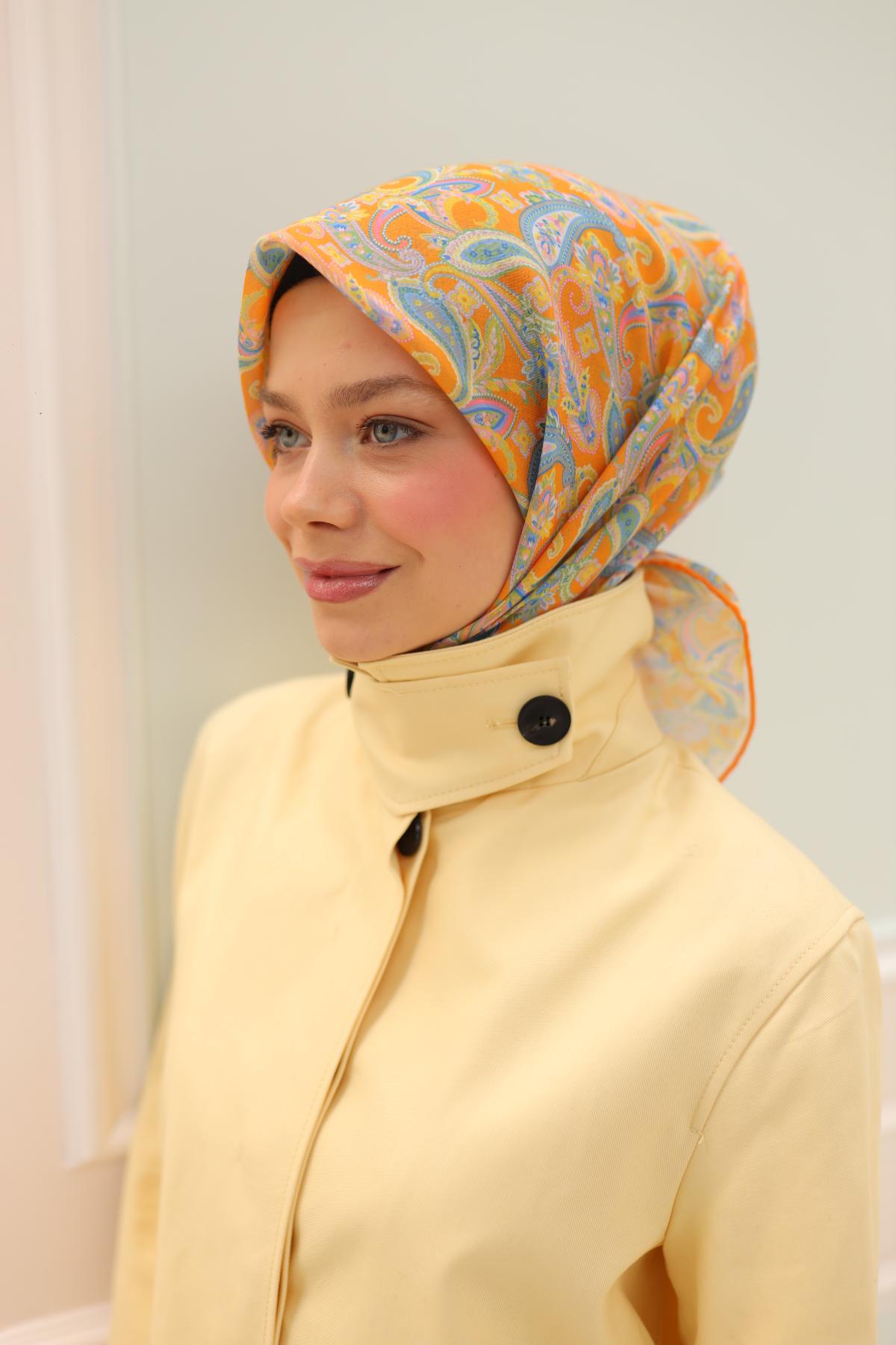 Silk Home Soft Eşarp 73078-21 - İthalesarponline.com