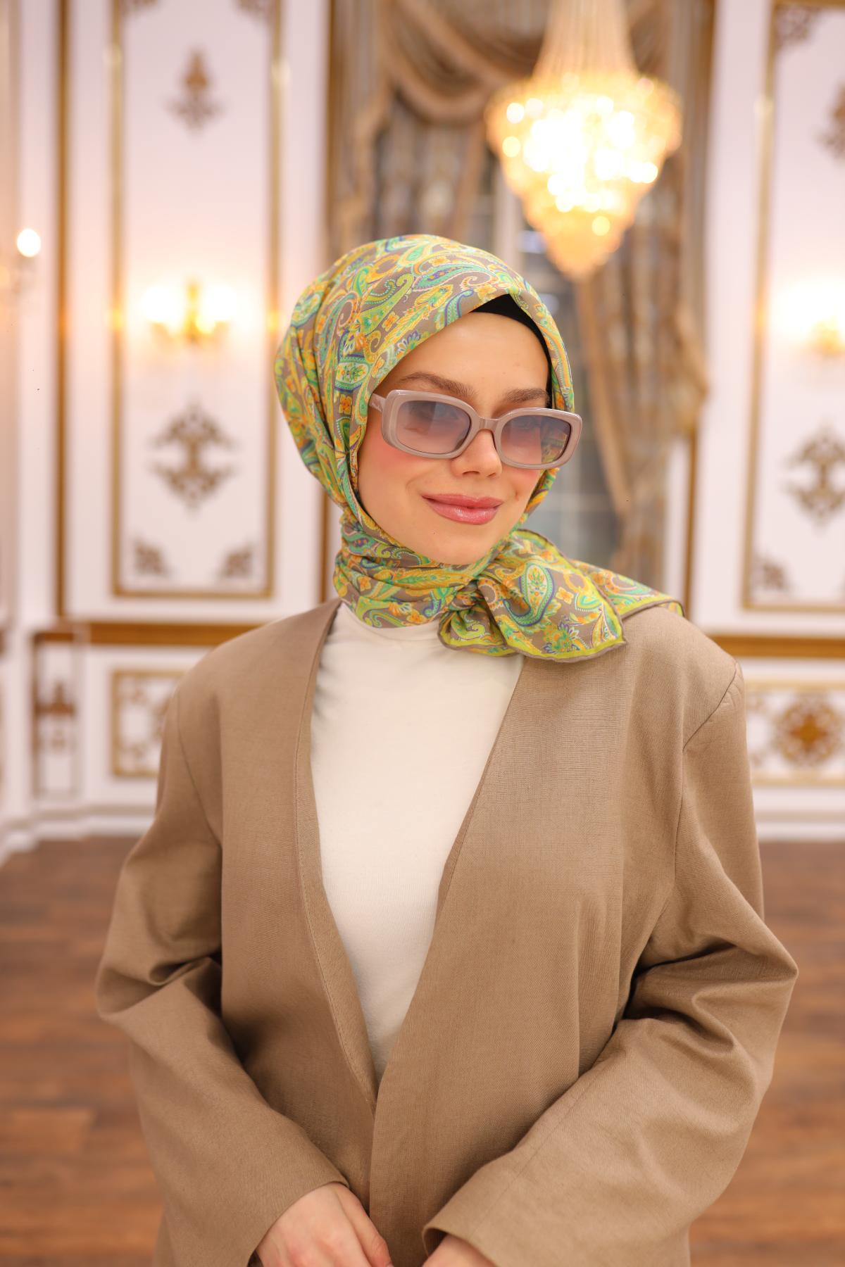 Silk Home Soft Eşarp 73078-22 - İthalesarponline.com