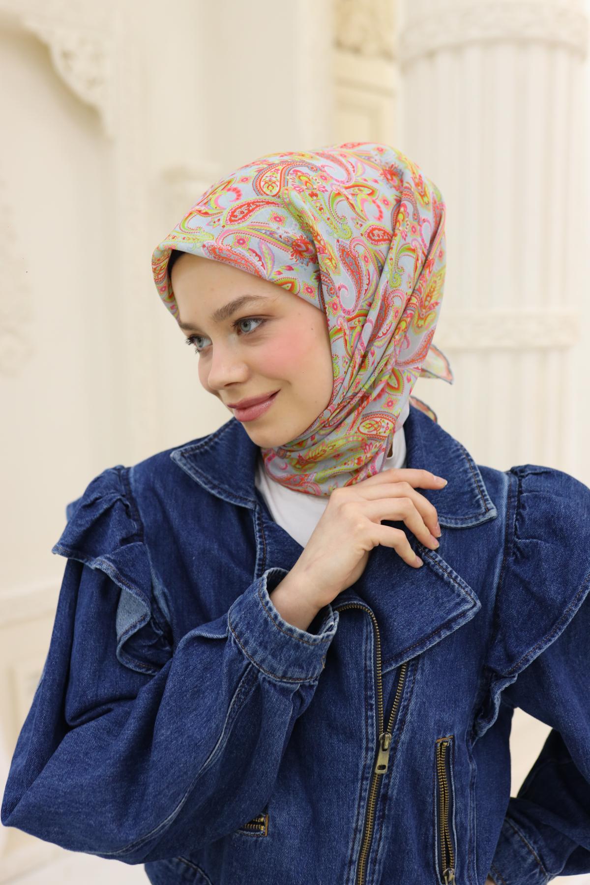 Silk Home Soft Eşarp 73078-25 - İthalesarponline.com