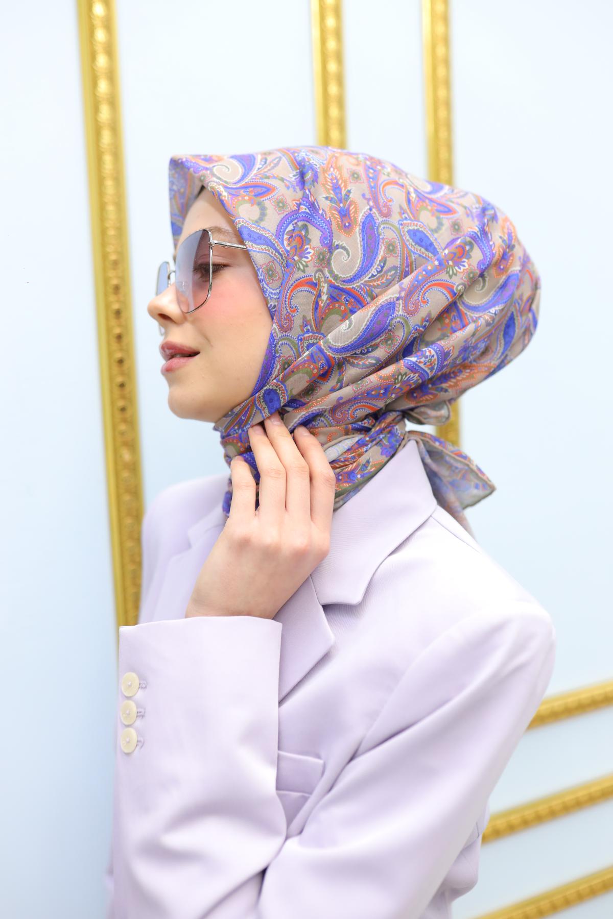 Silk Home Soft Eşarp 73078-27 - İthalesarponline.com
