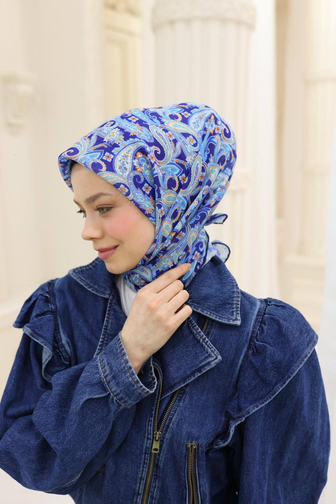 Silk Home Soft Eşarp 73078-32 - İthalesarponline.com