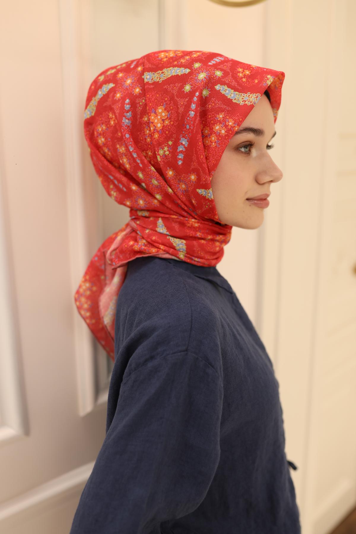 Silk Home Soft Eşarp 73085-02 - İthalesarponline.com