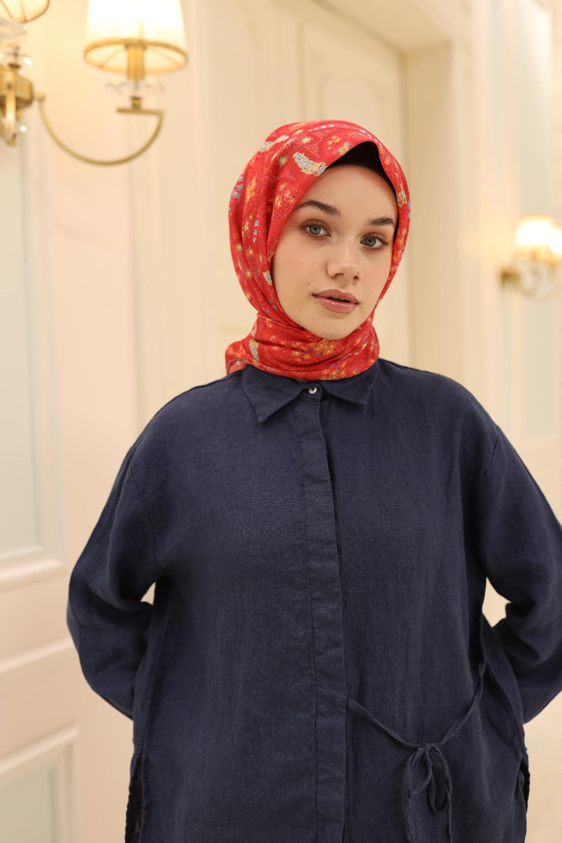 Silk Home Soft Eşarp 73085-02 - İthalesarponline.com