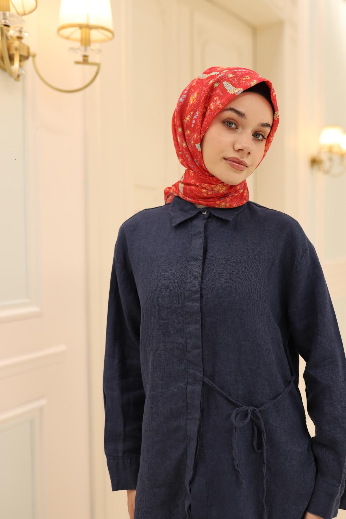 Silk Home Soft Eşarp 73085-02 - İthalesarponline.com