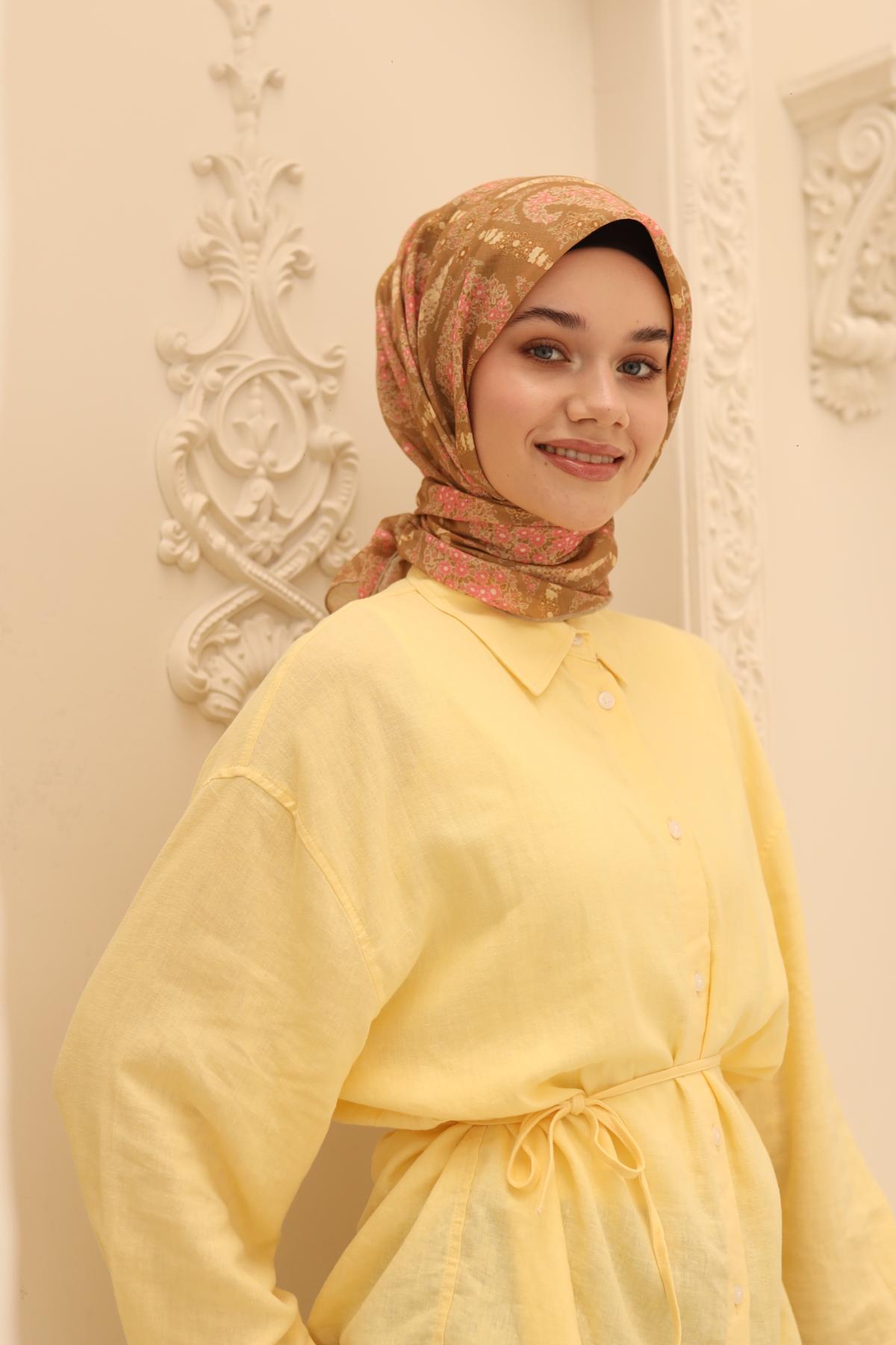 Silk Home Soft Eşarp 73085-07 - İthalesarponline.com