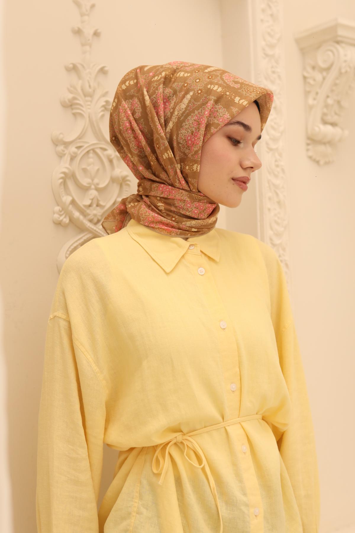 Silk Home Soft Eşarp 73085-07 - İthalesarponline.com