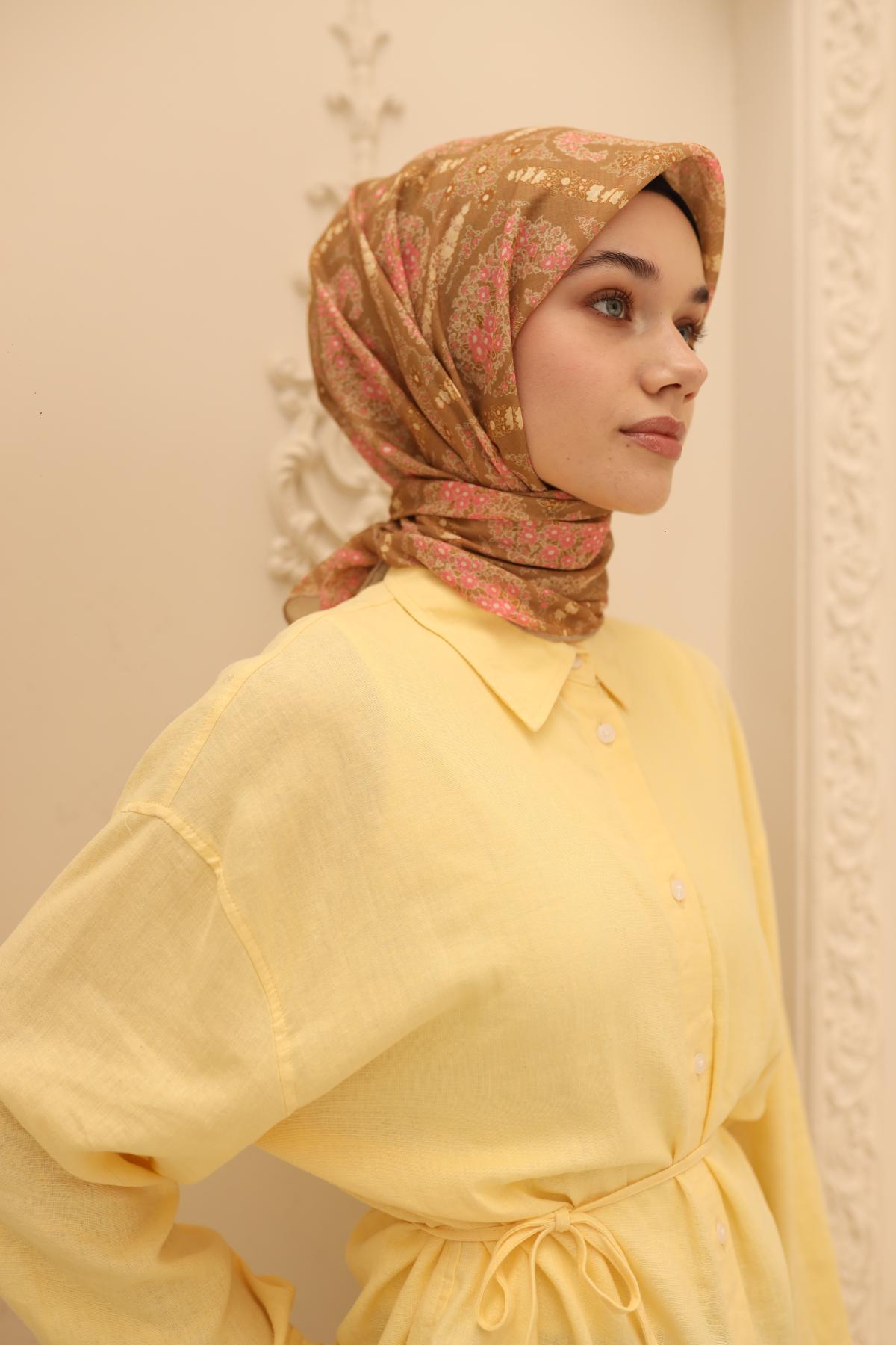 Silk Home Soft Eşarp 73085-07 - İthalesarponline.com