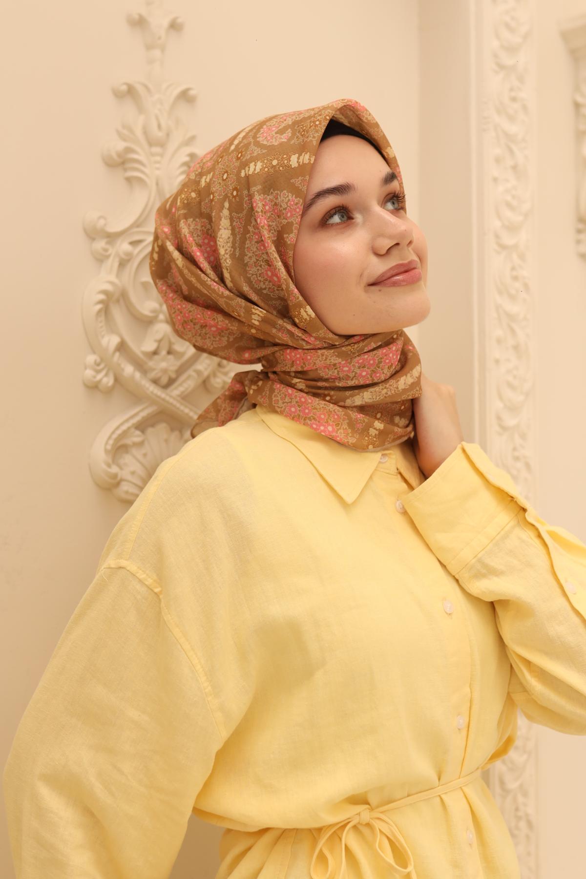 Silk Home Soft Eşarp 73085-07 - İthalesarponline.com