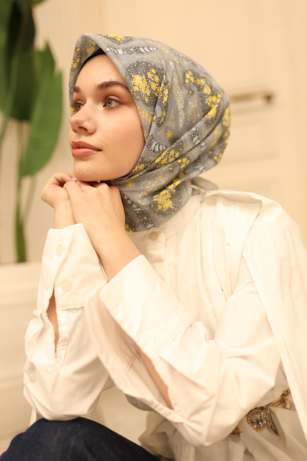 Silk Home Soft Eşarp 73085-17 - İthalesarponline.com