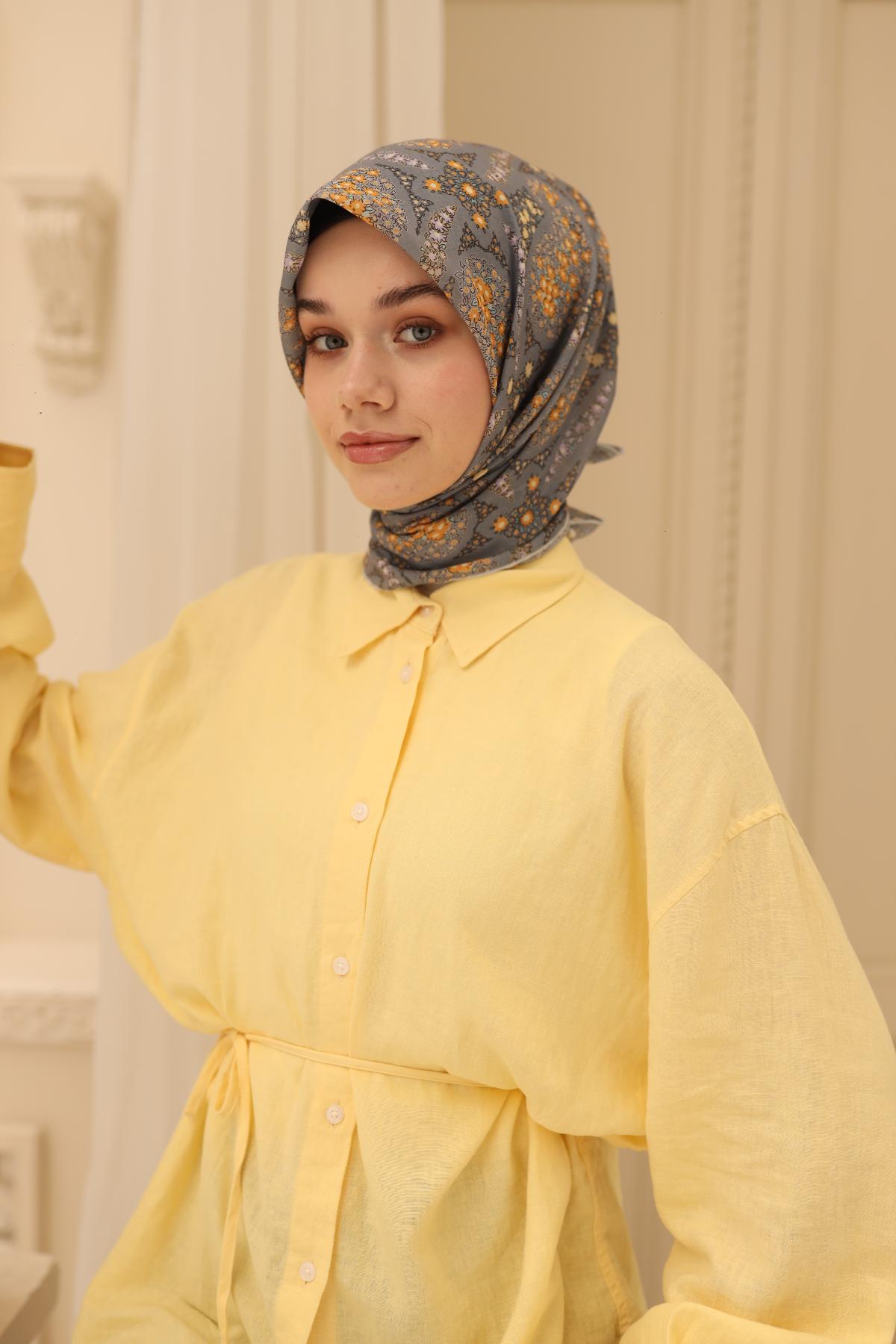 Silk Home Soft Eşarp 73085-19 - İthalesarponline.com