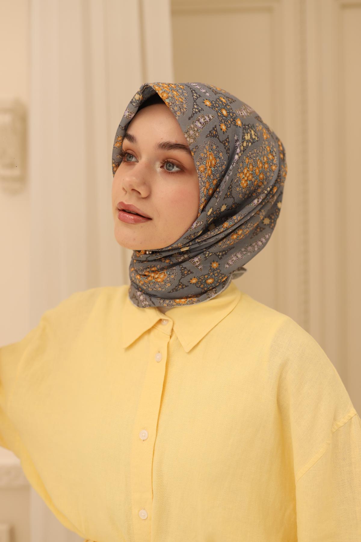 Silk Home Soft Eşarp 73085-19 - İthalesarponline.com