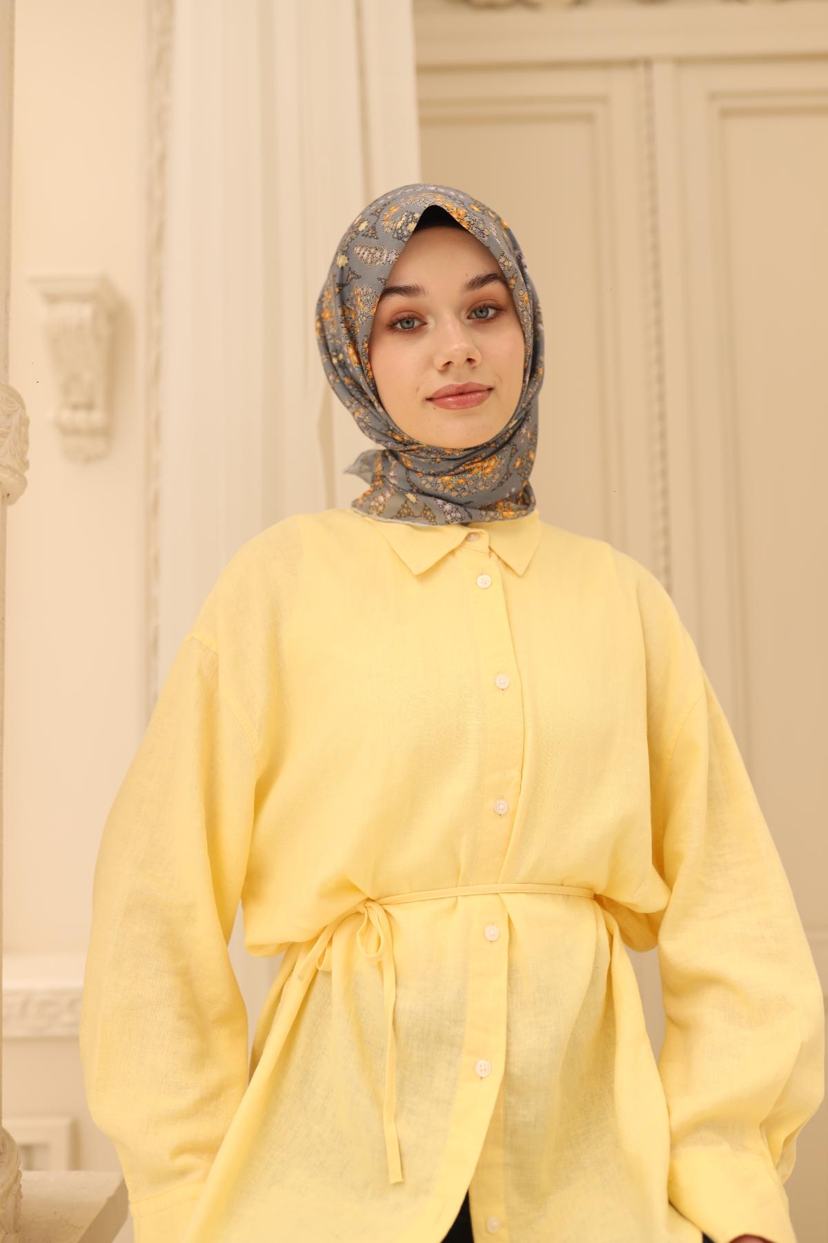 Silk Home Soft Eşarp 73085-19 - İthalesarponline.com