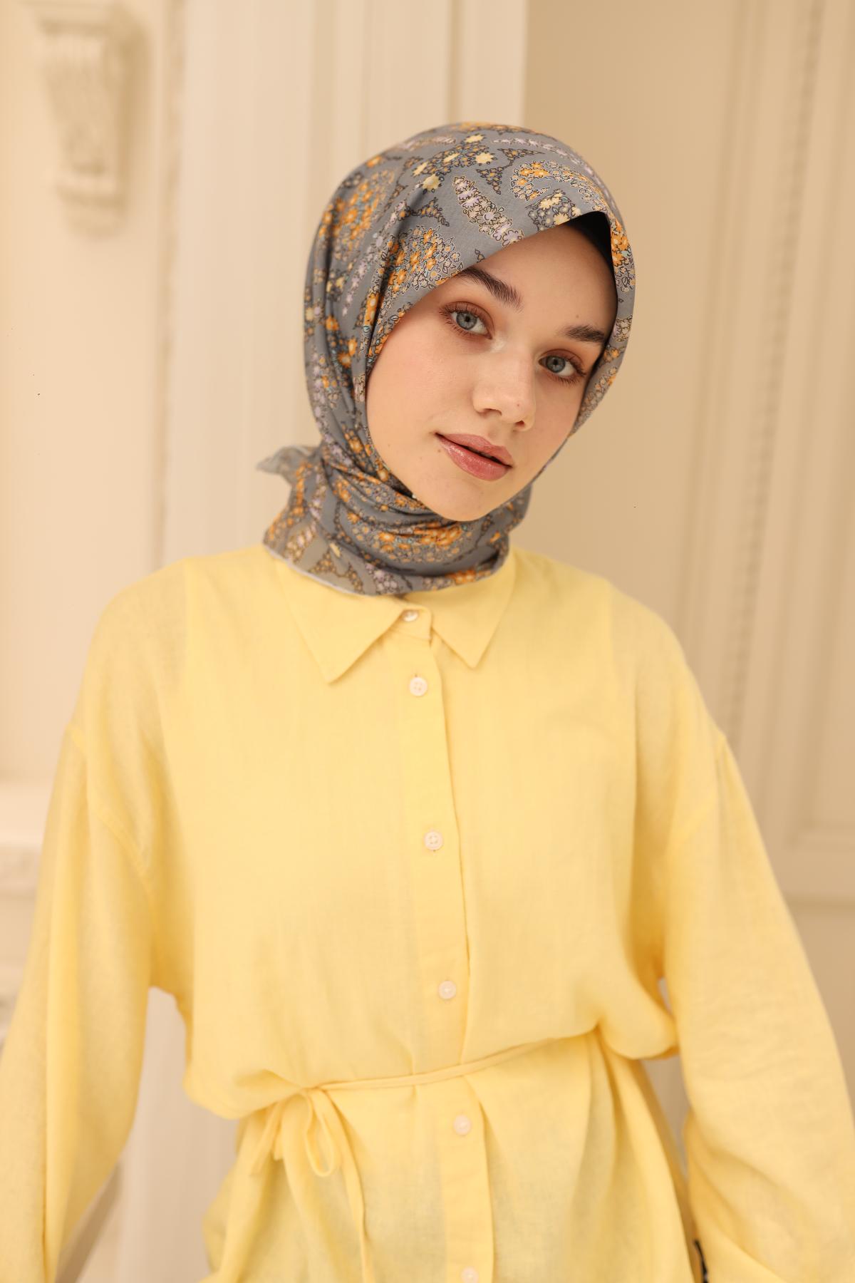 Silk Home Soft Eşarp 73085-19 - İthalesarponline.com