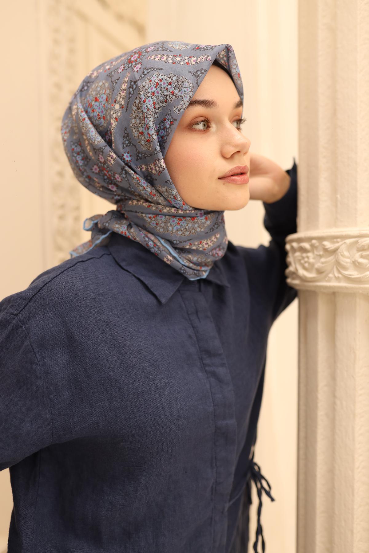Silk Home Soft Eşarp 73085-28 - İthalesarponline.com