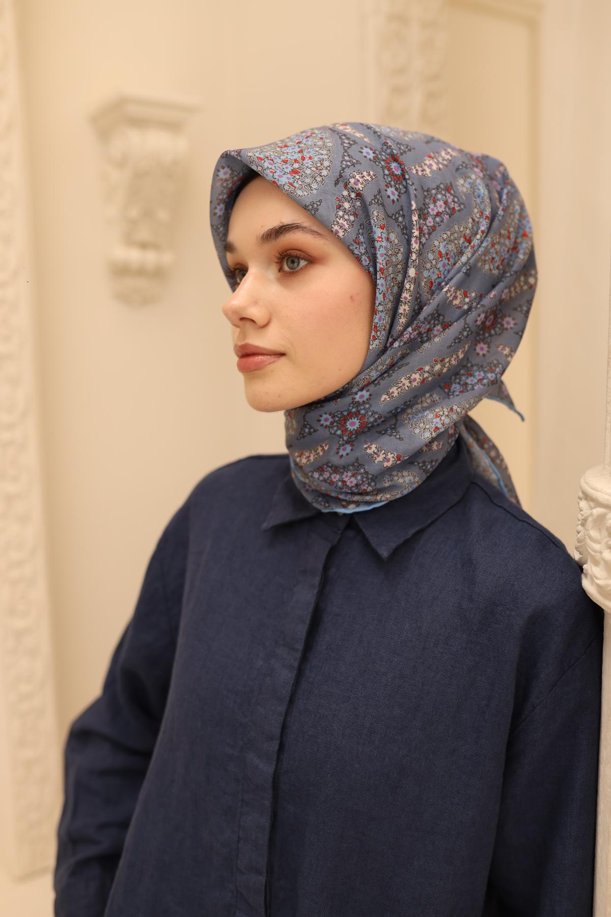 Silk Home Soft Eşarp 73085-28 - İthalesarponline.com
