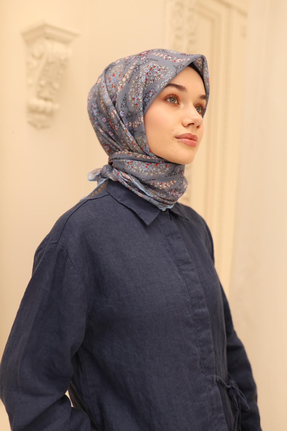 Silk Home Soft Eşarp 73085-28 - İthalesarponline.com