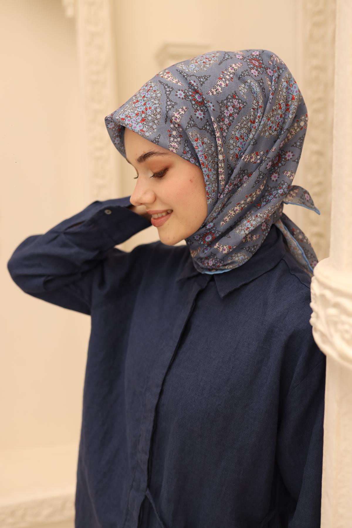 Silk Home Soft Eşarp 73085-28 - İthalesarponline.com