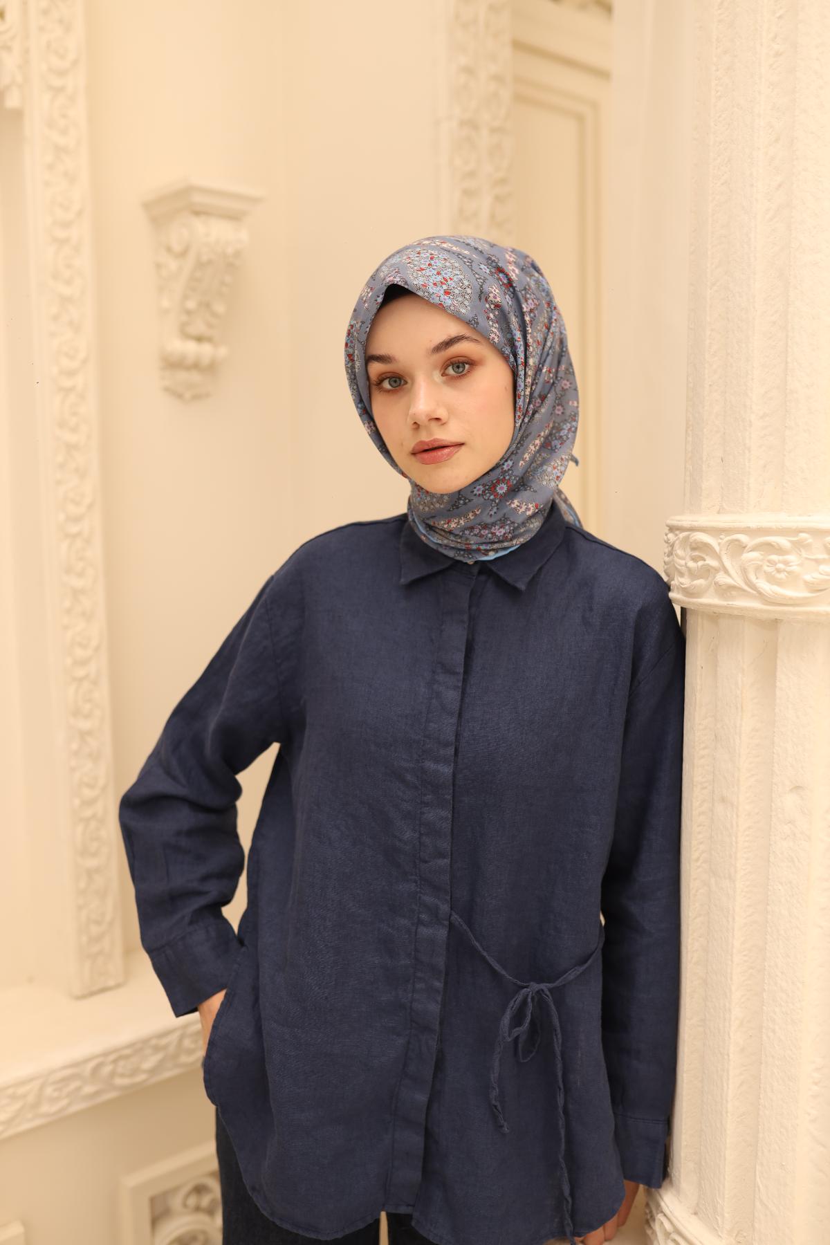 Silk Home Soft Eşarp 73085-28 - İthalesarponline.com