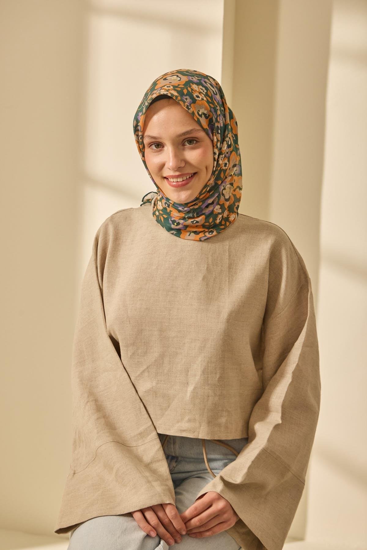Silk Home Soft Eşarp 73090-35 - İthalesarponline.com