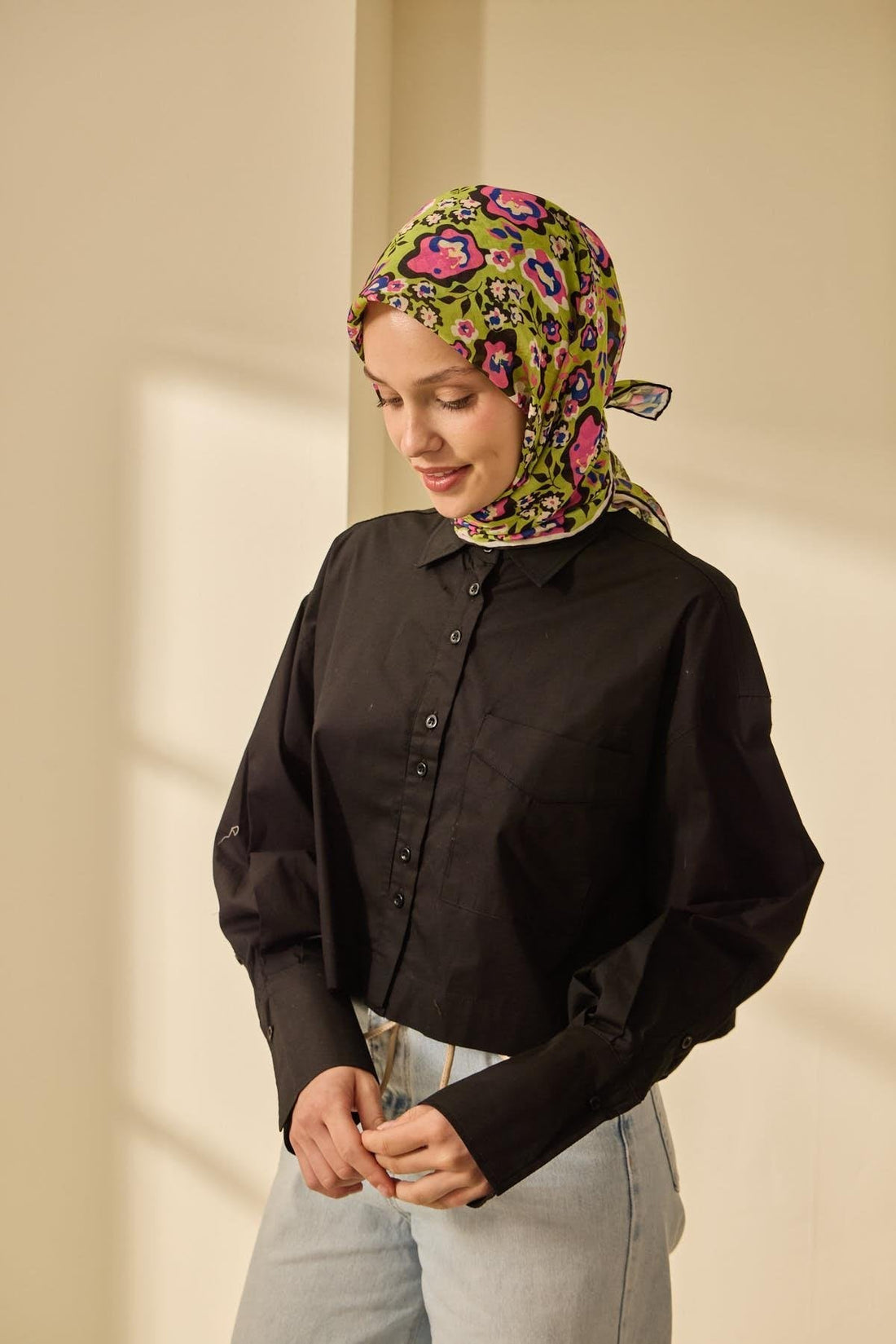Silk Home Soft Eşarp 73090-38 - İthalesarponline.com
