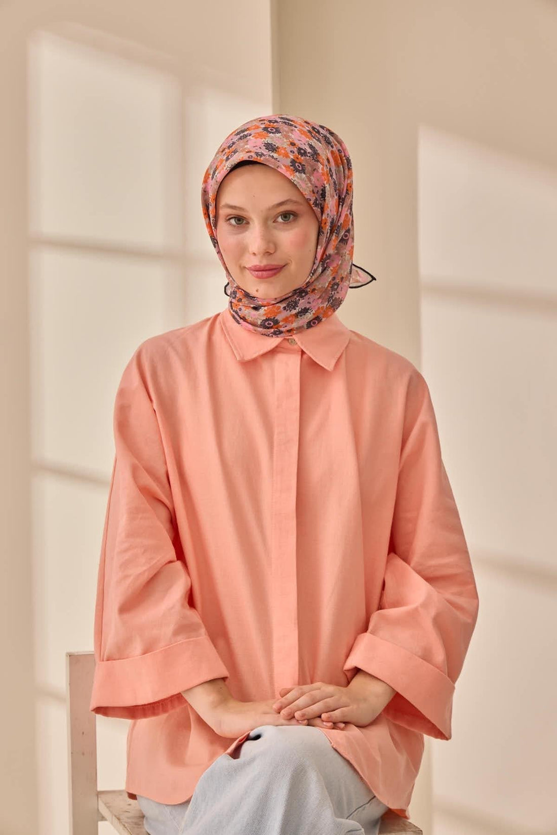 Silk Home Soft Eşarp 73092-11 - İthalesarponline.com - Soft Eşarp - Silk Home