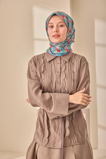 Silk Home Soft Eşarp 73092-32 - İthalesarponline.com - Soft Eşarp - Silk Home
