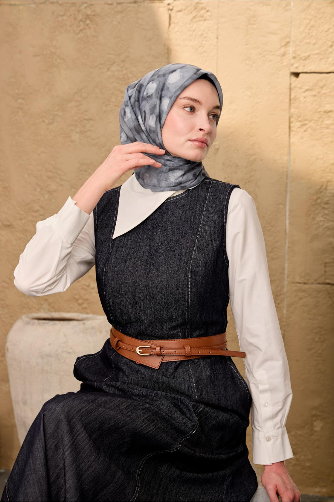 Silk Home Soft Eşarp 73098-01 - İthalesarponline.com - Soft Eşarp - Silk Home