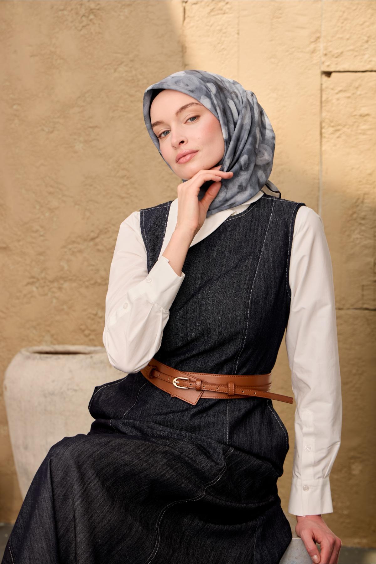 Silk Home Soft Eşarp 73098-01 - İthalesarponline.com - Soft Eşarp - Silk Home