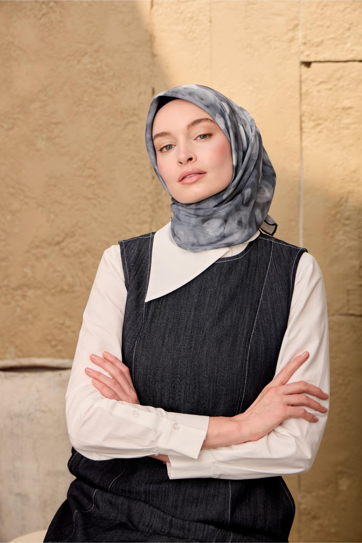 Silk Home Soft Eşarp 73098-01 - İthalesarponline.com - Soft Eşarp - Silk Home