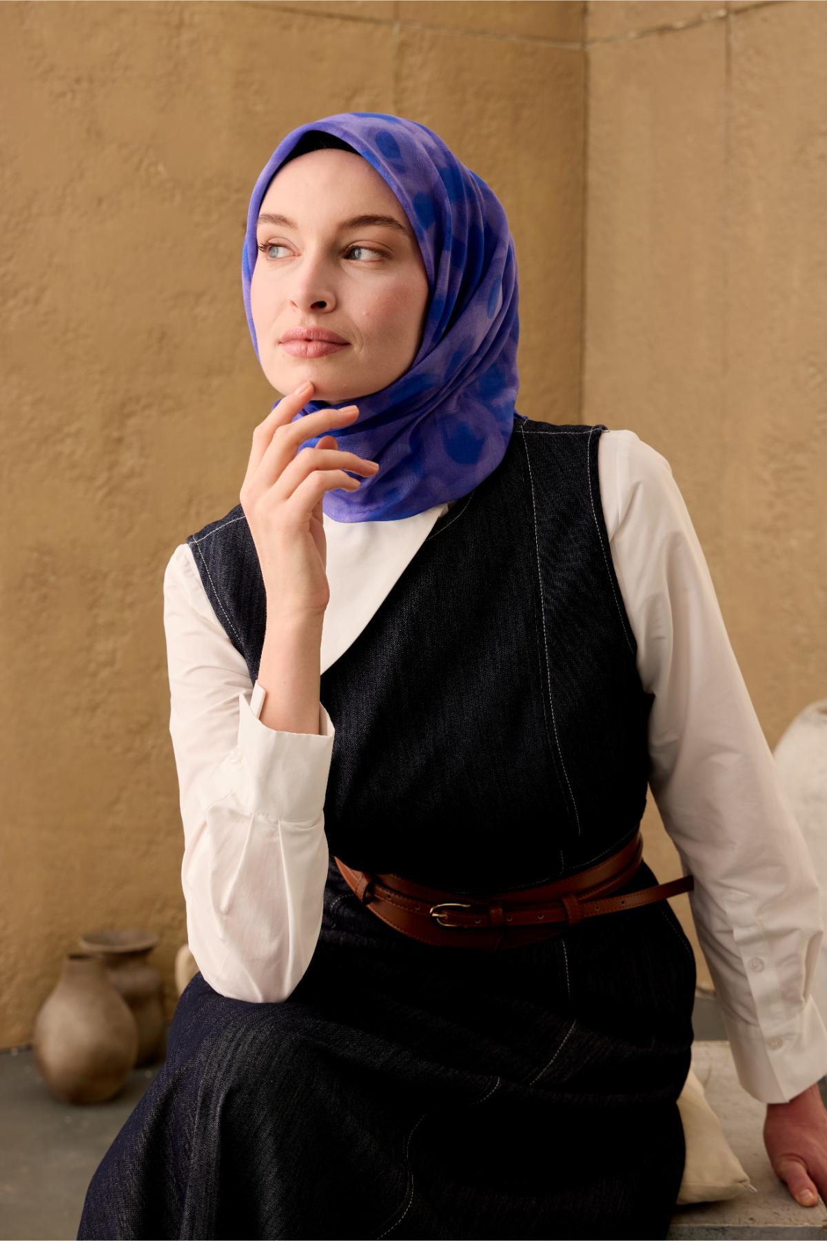 Silk Home Soft Eşarp 73098-11 - İthalesarponline.com - Soft Eşarp - Silk Home