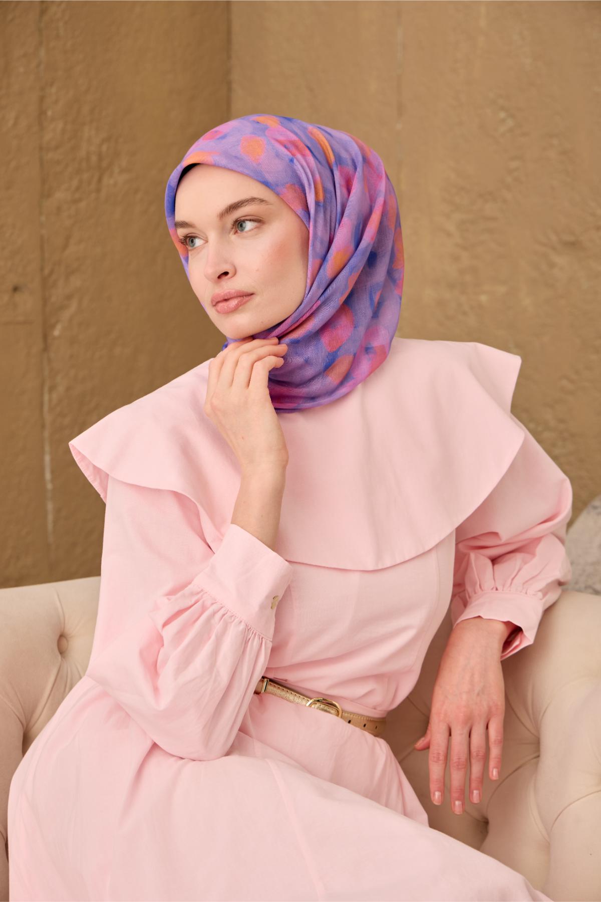 Silk Home Soft Eşarp 73098-12 - İthalesarponline.com - Soft Eşarp - Silk Home