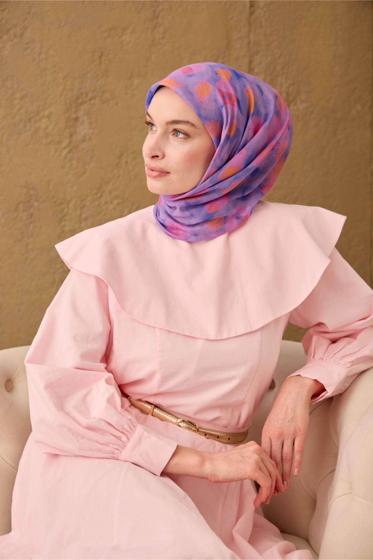 Silk Home Soft Eşarp 73098-12 - İthalesarponline.com - Soft Eşarp - Silk Home