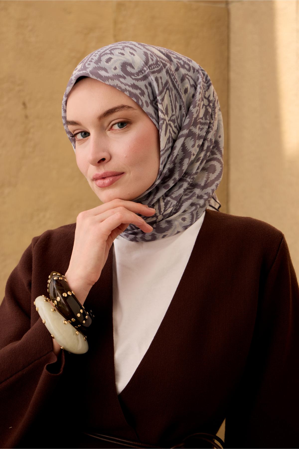 Silk Home Soft Eşarp 73099-03 - İthalesarponline.com - Soft Eşarp - Silk Home